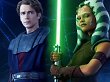 Anakin und die junge Ahsoka.