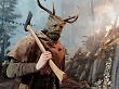 Ein Druide mit Axt in der Hand.