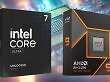 Intel und AMD CPU-Boxen als Symbolbild