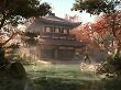 Yasuke vor einem Tempel