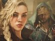 Die Schmiedin Gemma und der Spielercharakter aus Monster Hunter Wilds blicken in die Kamera