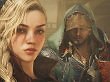 Die Schmiedin Gemma und der Spielercharakter aus Monster Hunter Wilds blicken in die Kamera