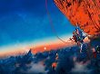 Helft Aava dabei den Mount Kami zu erklimmen.