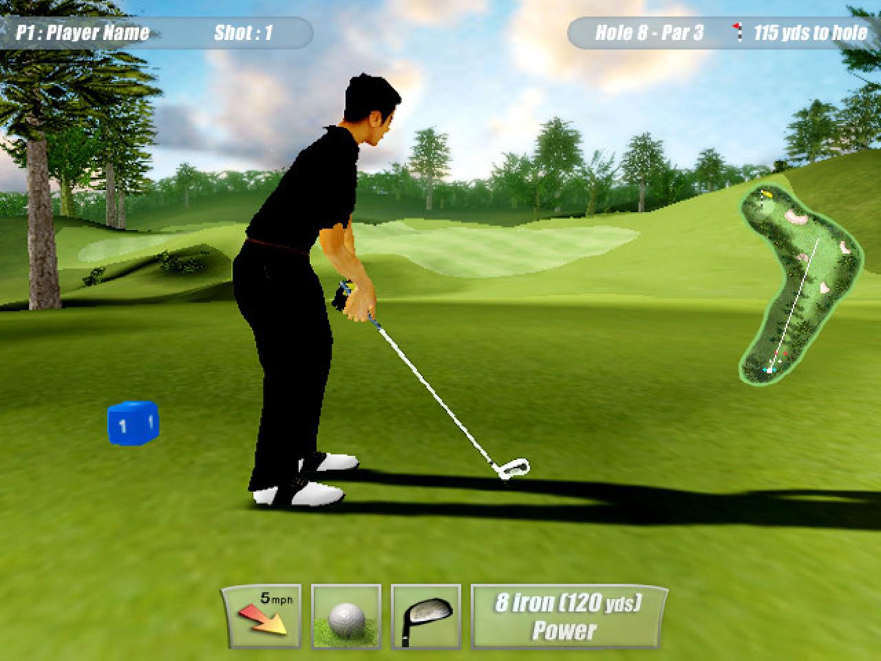 [25/10/2004] Eines der geplanten Spiele: Real World Golf
