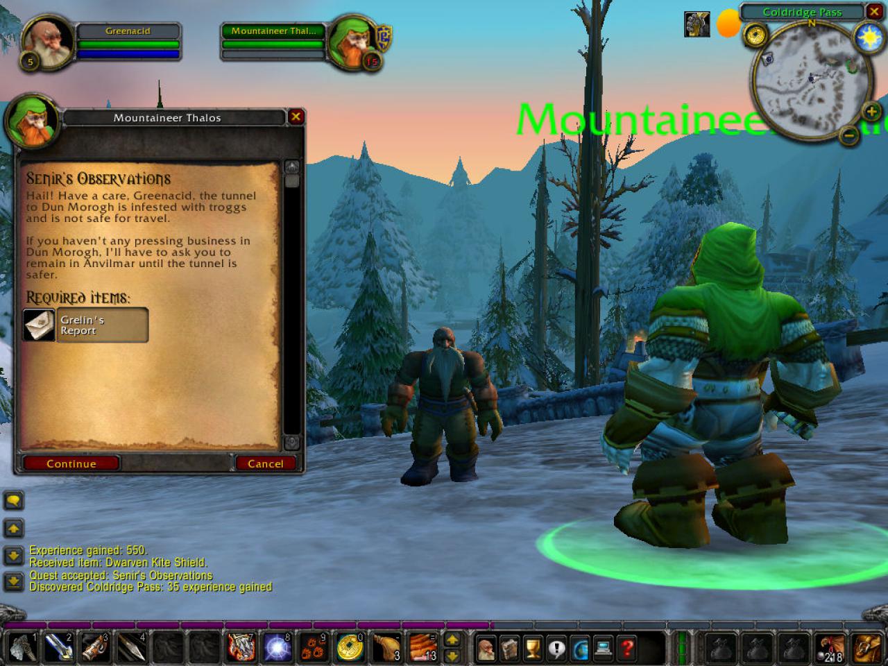 [13/01/2005] World of Warcraft
