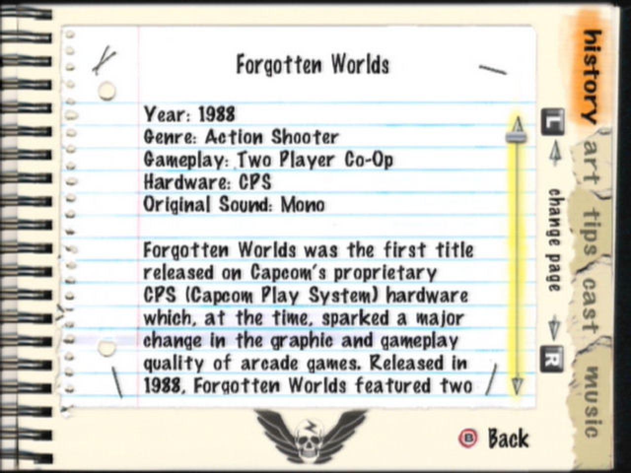 [18/11/2005] Capcom Classics Collection