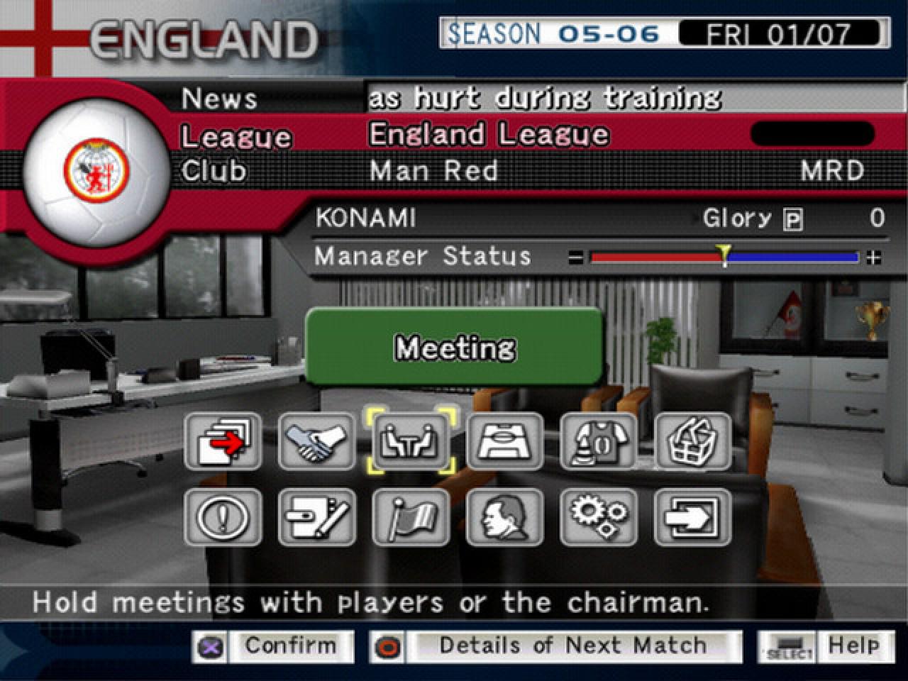 [14/03/2006] Pro Evolution Soccer Management