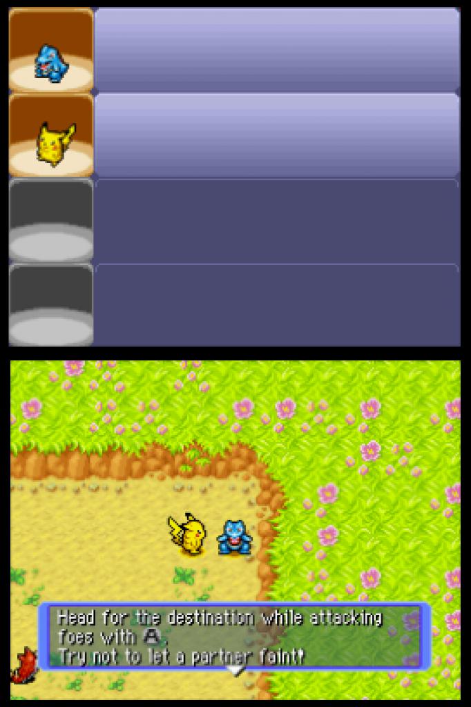 [29/08/2006] Pokémon Mystery Dungeon: Team Blau