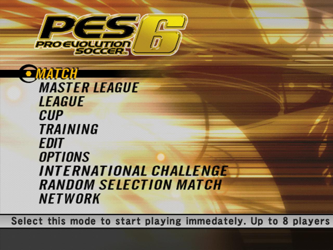 [31/10/2006] Pro Evolution Soccer 6