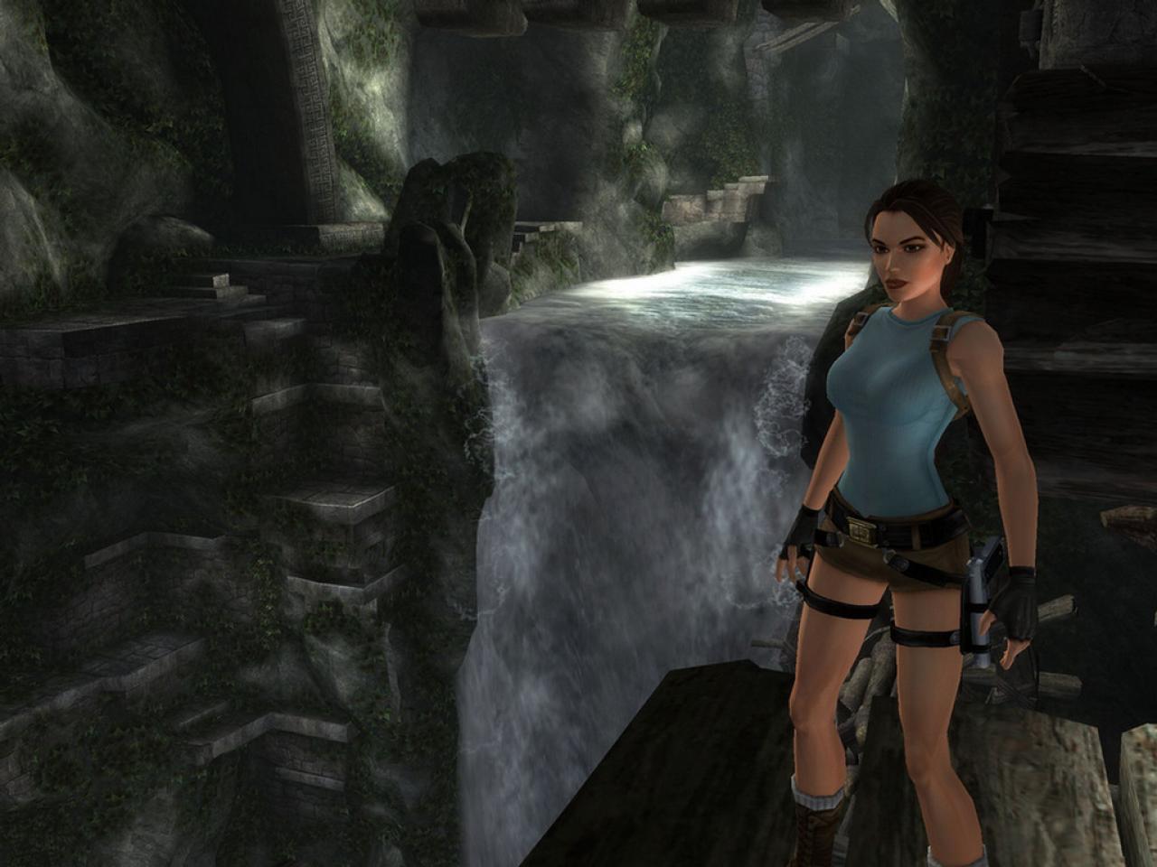 [14/02/2007] Die neue Lara in alten Gemäuern