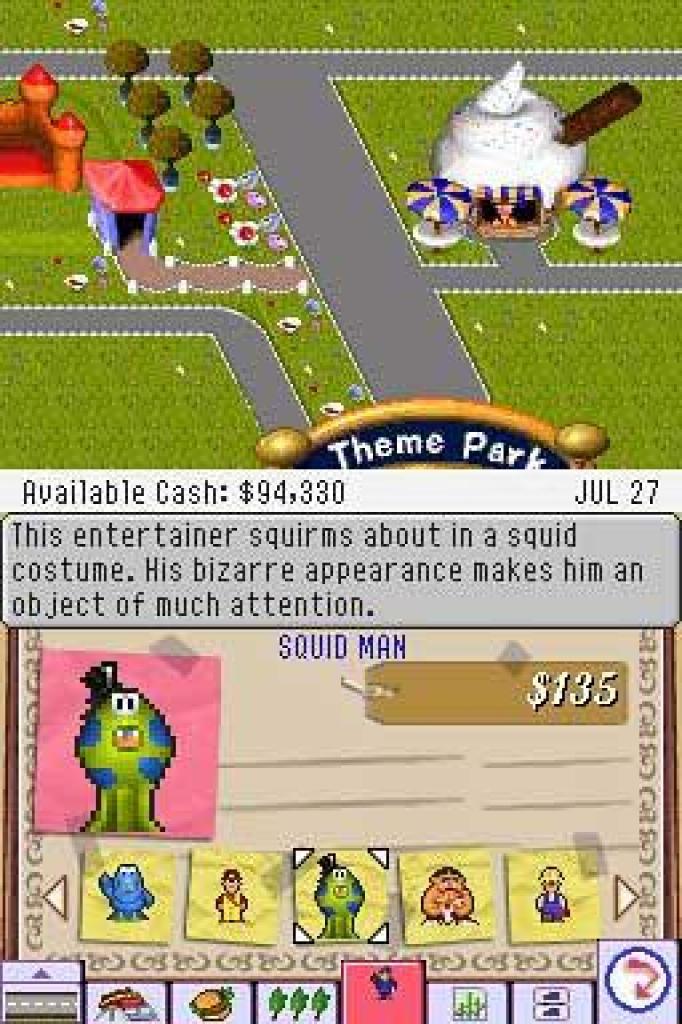 [28/03/2007] Theme Park DS