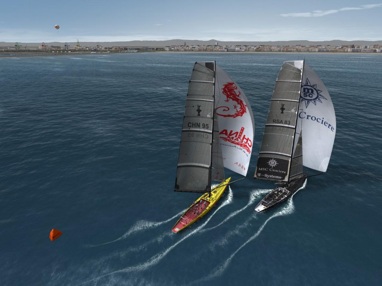 [14/06/2007] Virtual Skipper 5: America's Cup 32nd