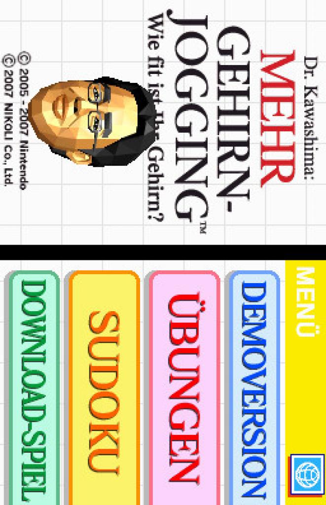 [12/07/2007] Dr. Kawashima: Mehr Gehirn-Jogging