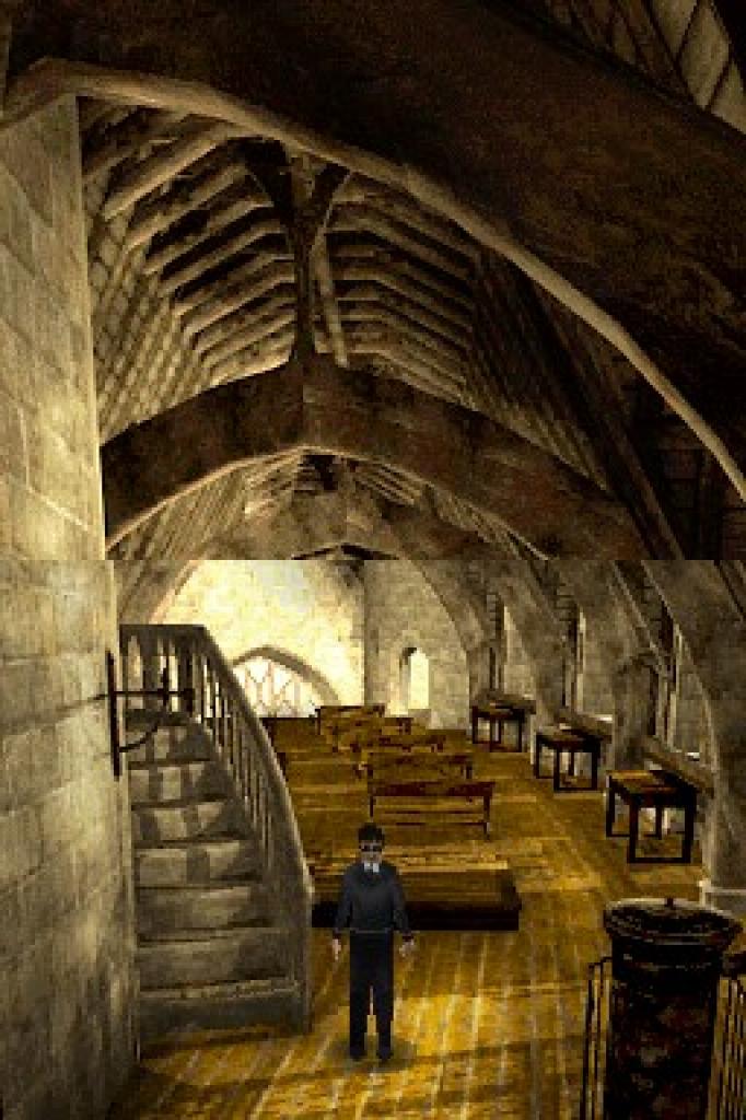 [16/07/2007] Hogwarts wurde auf DS in viele Einzelbilder zerlegt