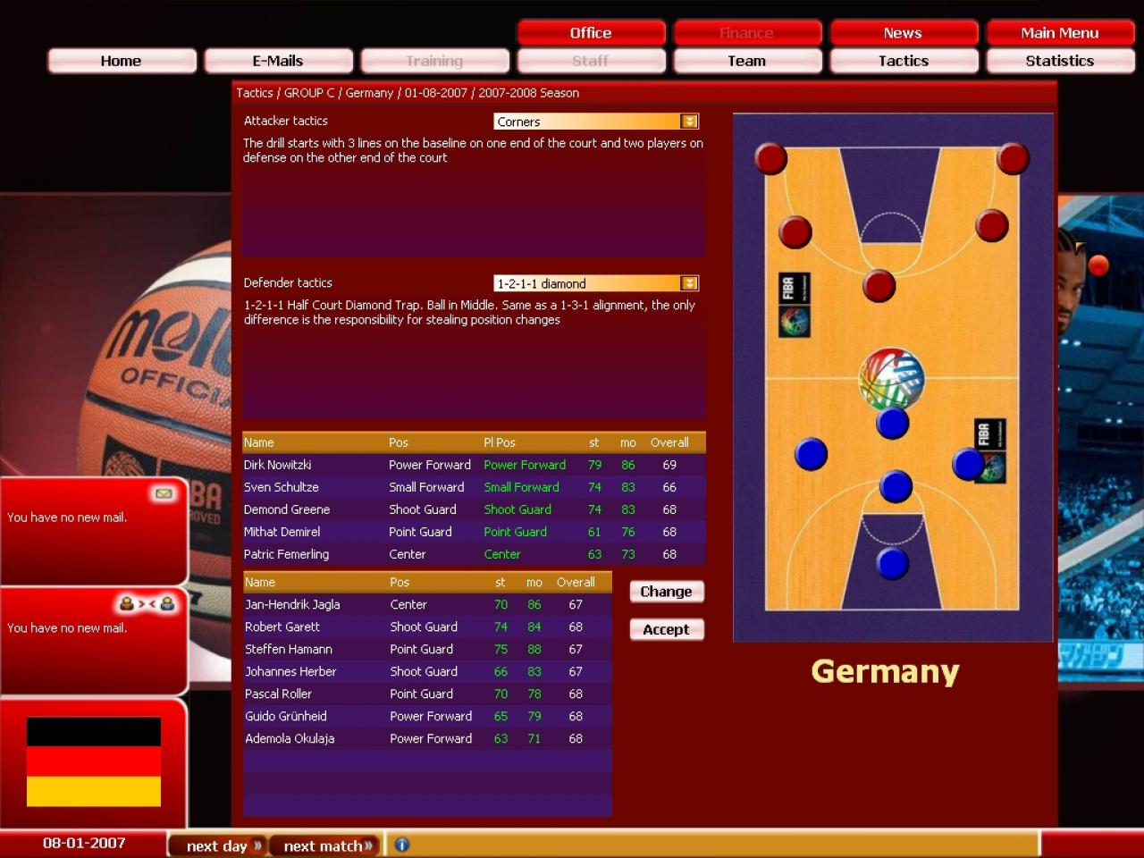 [08/10/2007] FIBA Basketball Manager 2008 