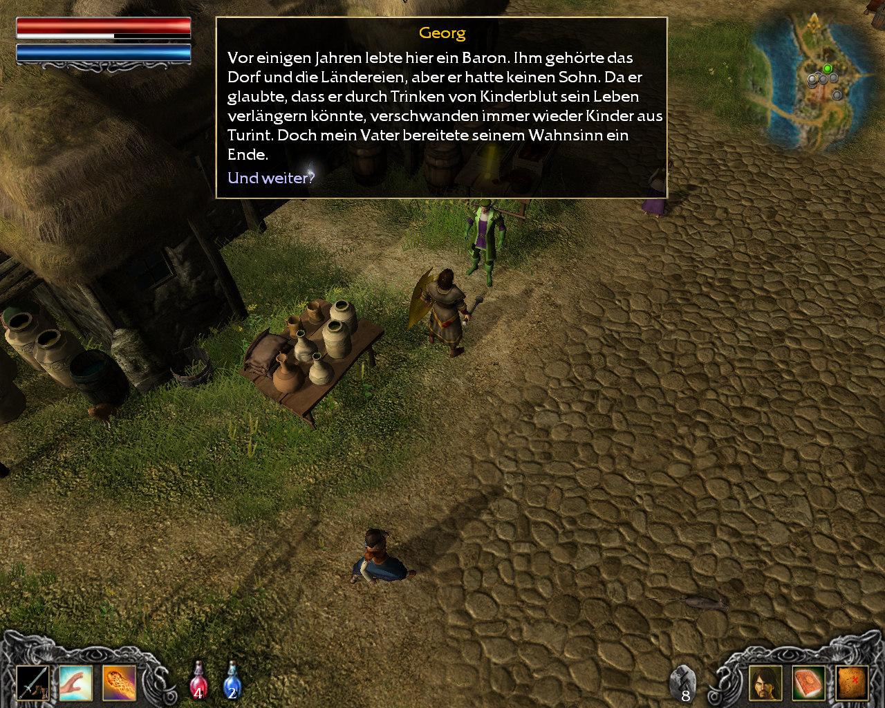 [04/12/2007] Dialog in Legend