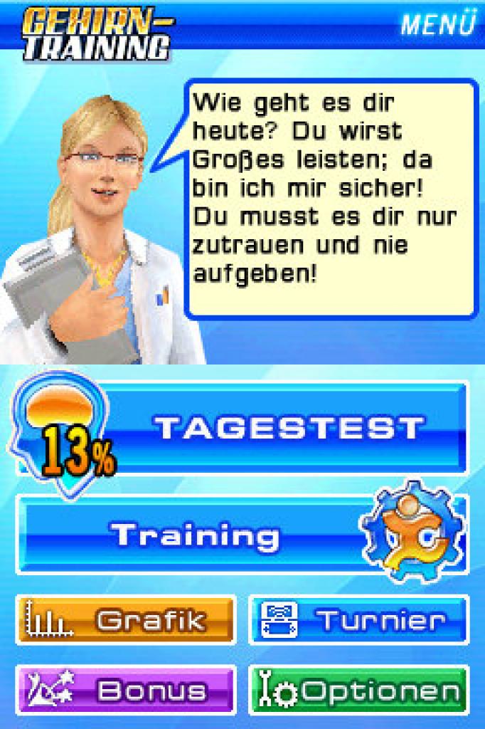 [20/02/2008] Gehirntraining