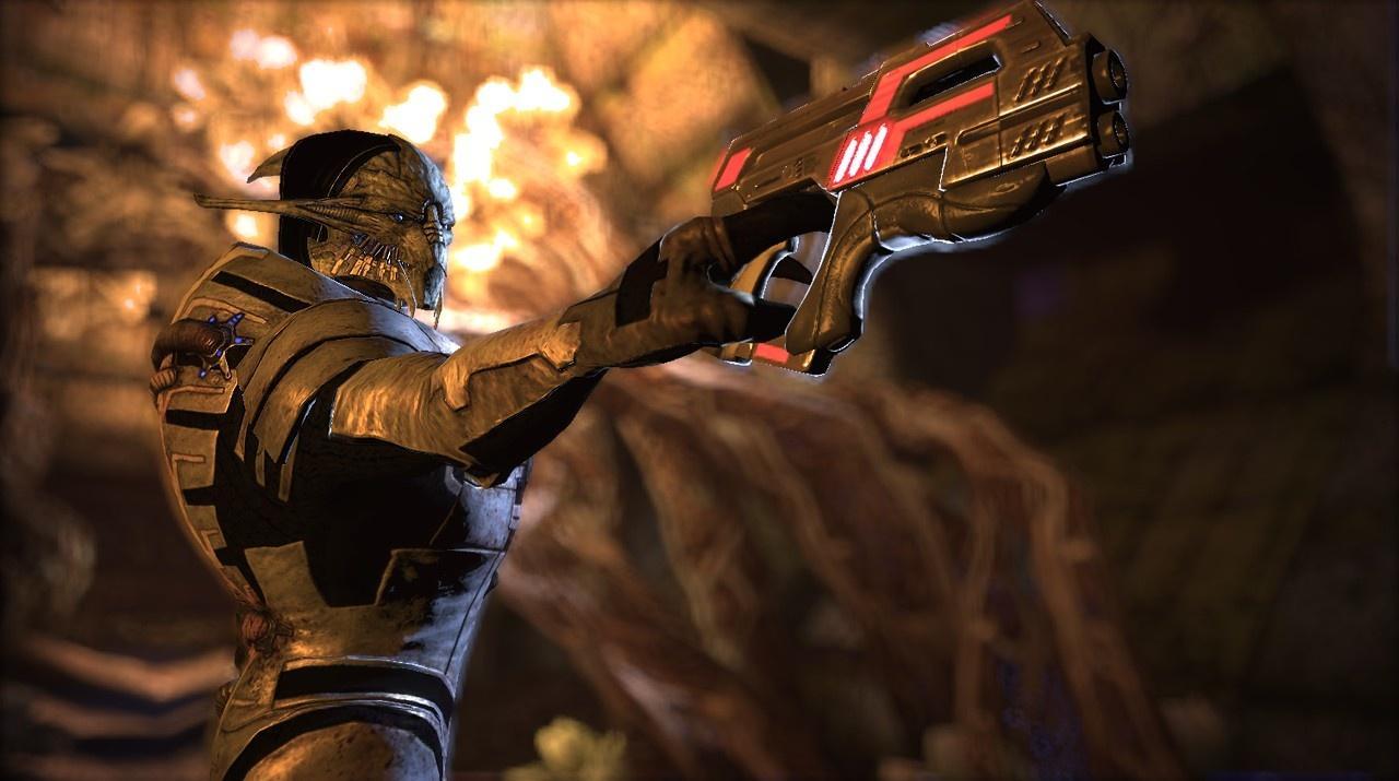 [26/04/2008] Saren Arterius wird vom Reaper Sovereign indoktriniert und manipuliert.