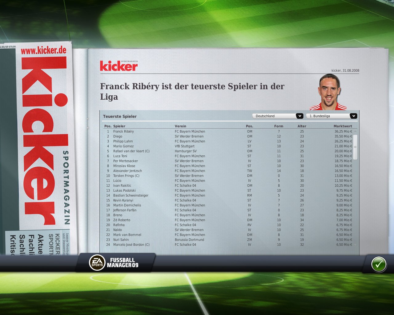 [11/11/2008] Fussball Manager 09