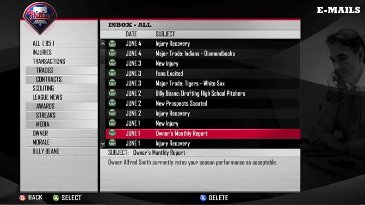 [10/06/2009] MLB Front Office Manager