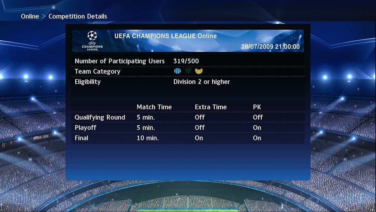 [15/10/2009] Pro Evolution Soccer 2010