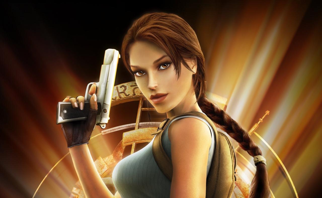 Portrait von Lara Croft