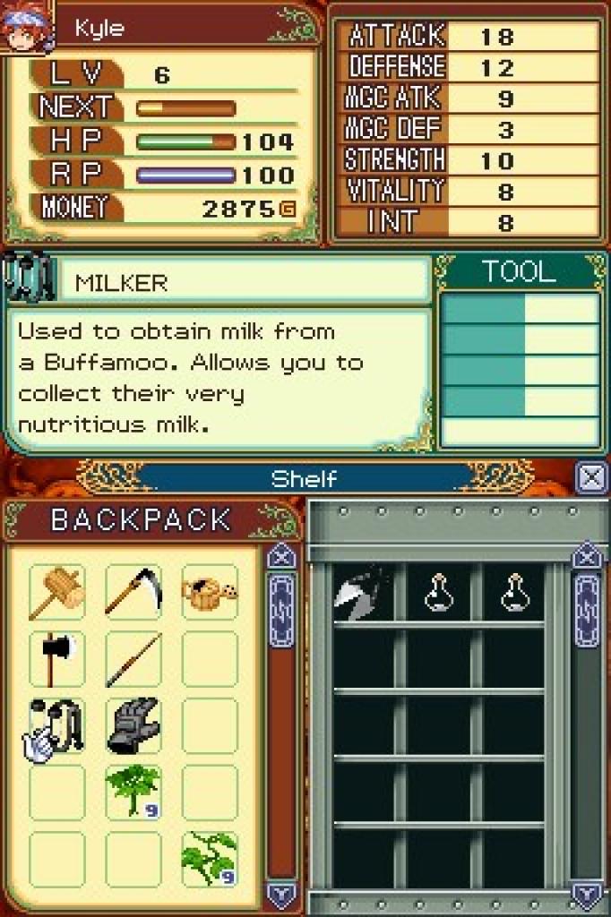 [23/11/2010] Rune Factory 2: A Fantasy Harvest Moon