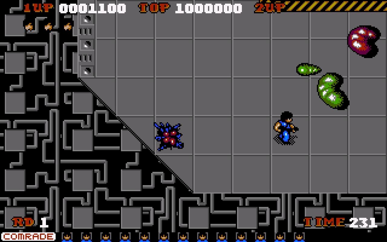[16/02/2011] Alien Syndrome Amiga Ingame 1988
