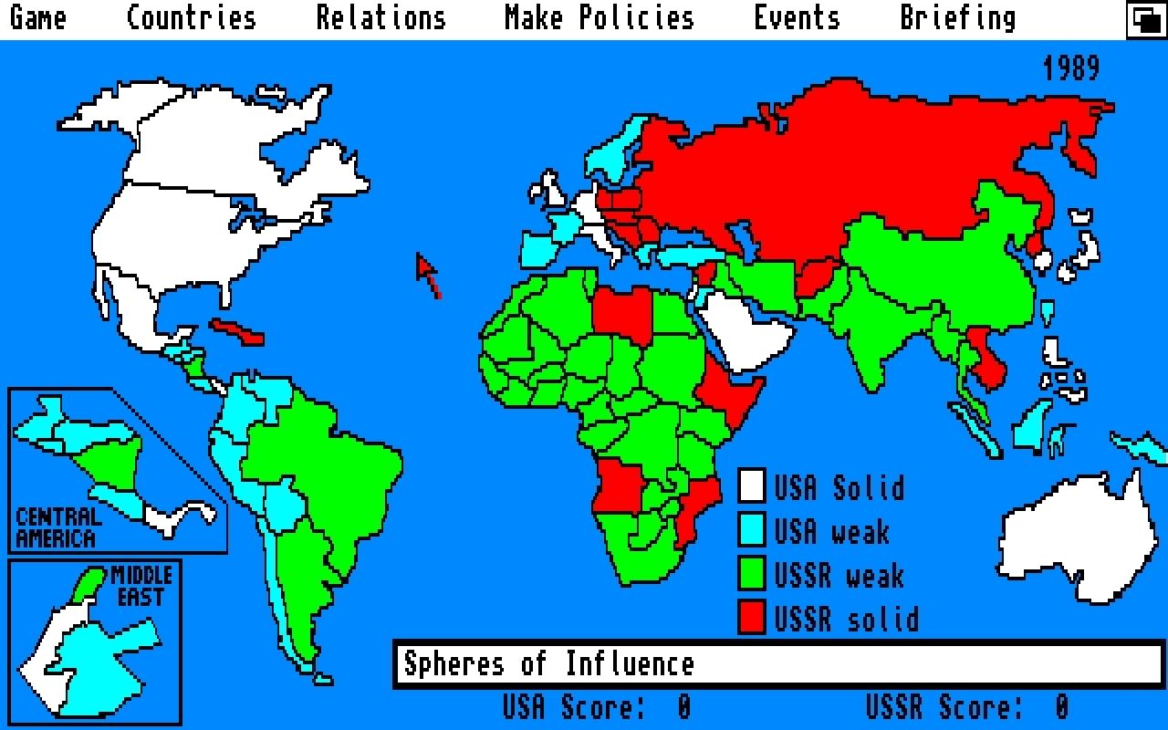 [16/02/2011] Balance of Power The 1990 Edition Amiga Ingame 1990 
