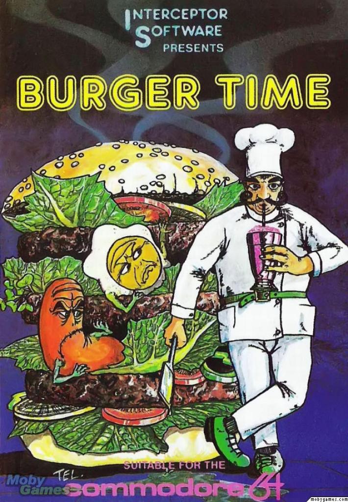 [10/02/2011] Burger Time 1984 Cover