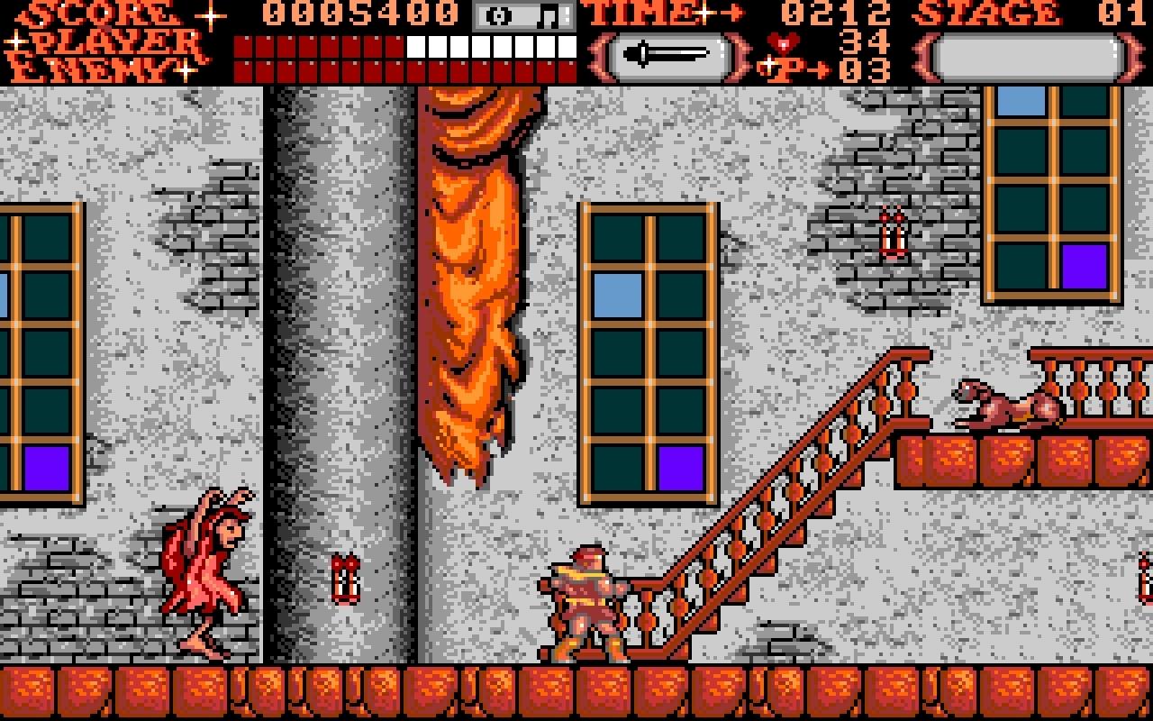 [16/02/2011] Castlevania Amiga Ingame 1990 