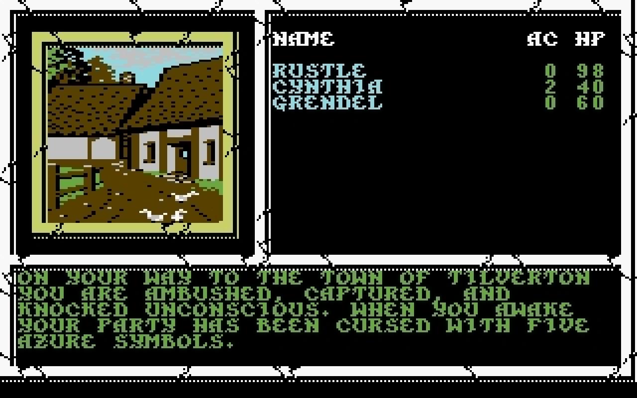 [10/02/2011] Curse of the Azure Bonds 1989 Ingame