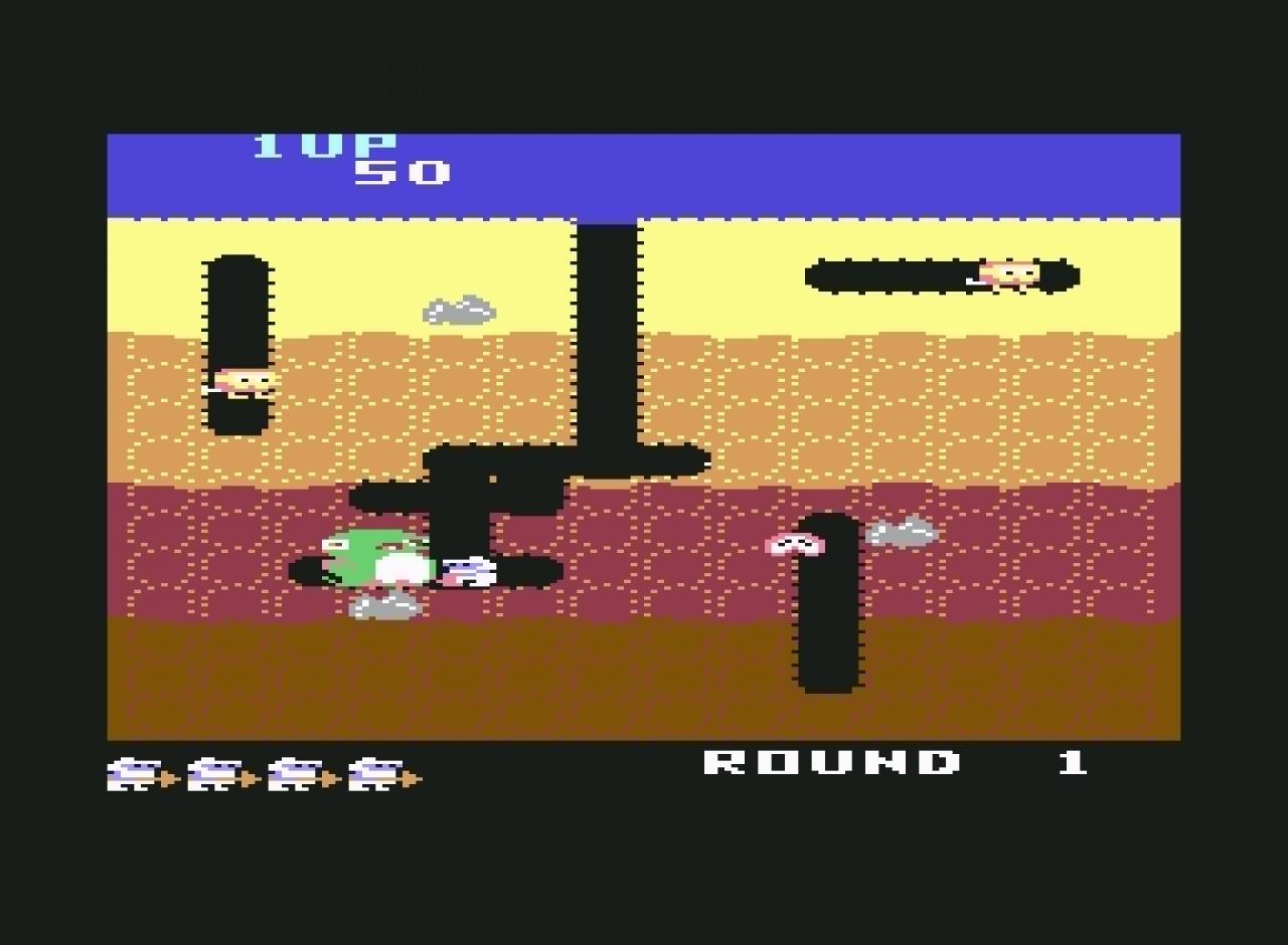 [10/02/2011] Dig Dug 1982 Ingame