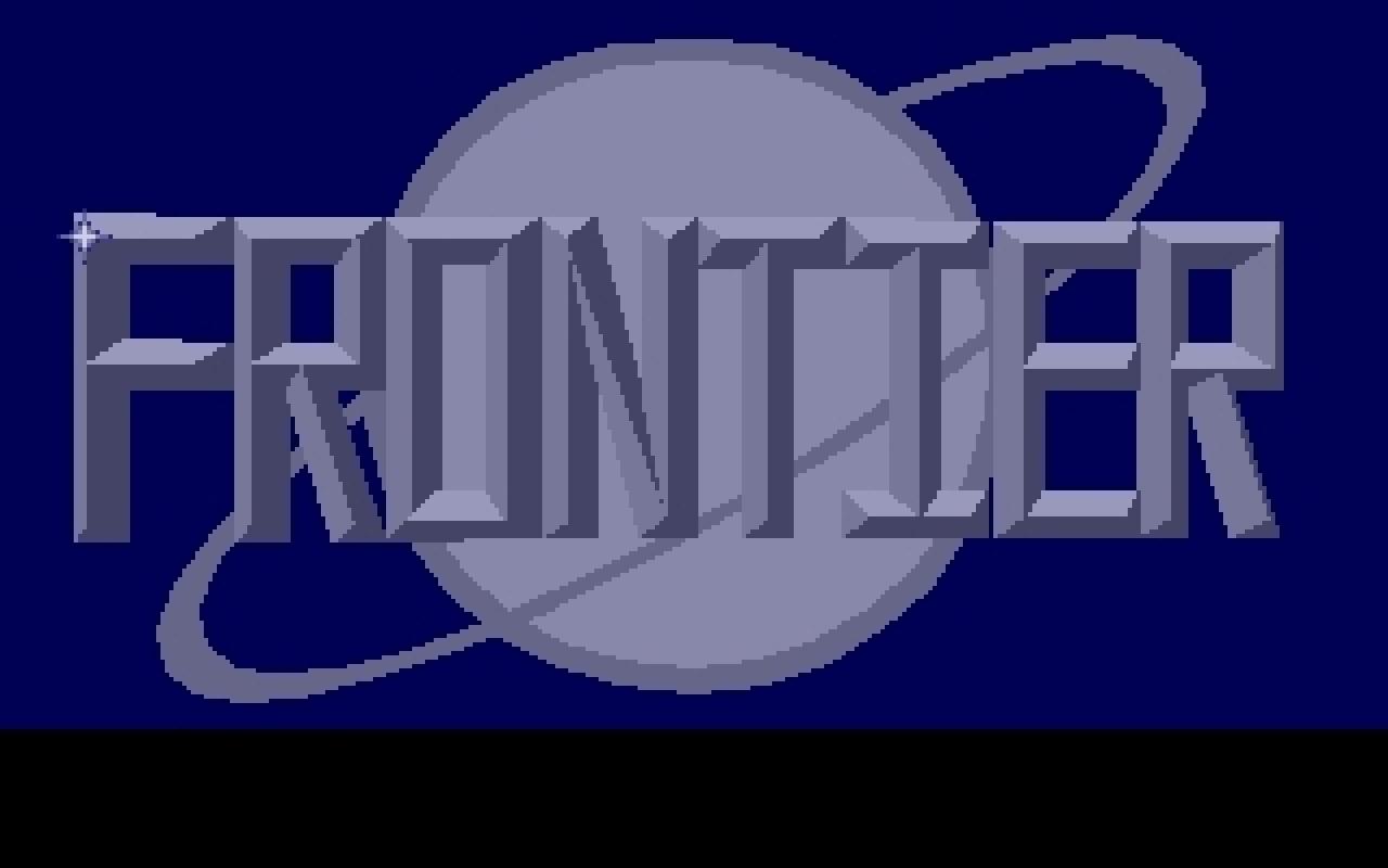 [16/02/2011] Frontier Elite II Amiga Startbildschirm 1993