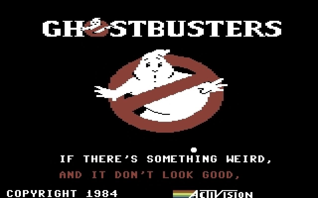 [10/02/2011] Ghostbusters 1984 Startbildschirm