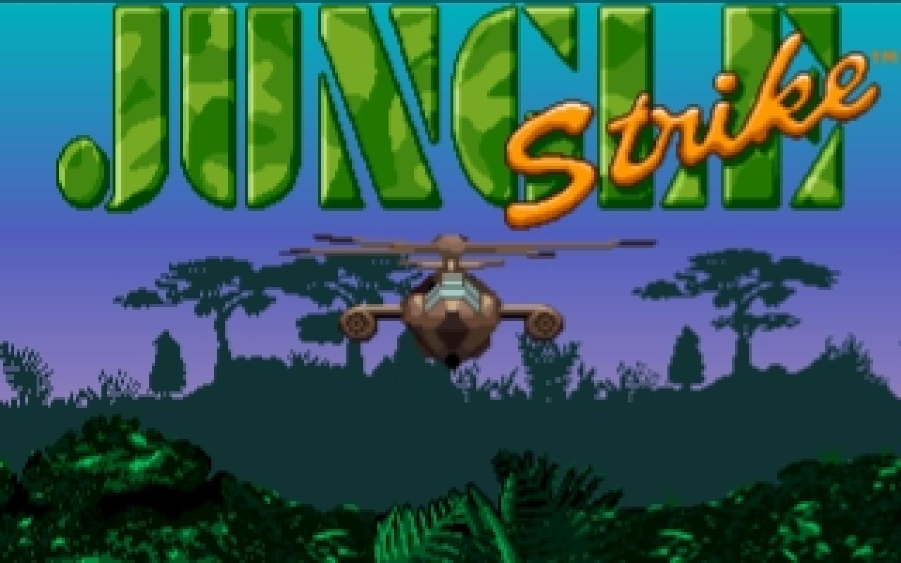 [16/02/2011] Jungle Strike Amiga Startbildschirm 1994