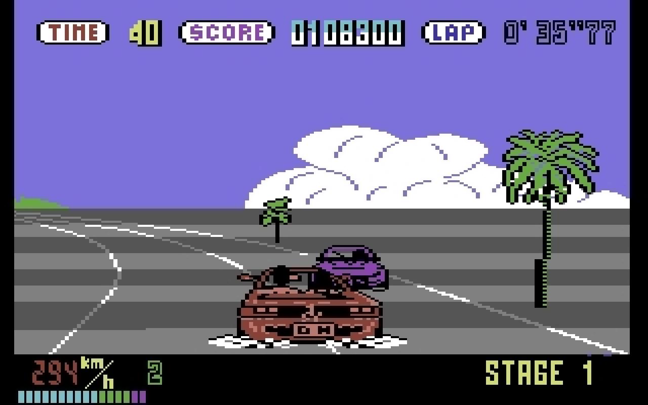[10/02/2011] OutRun 1988 Ingame