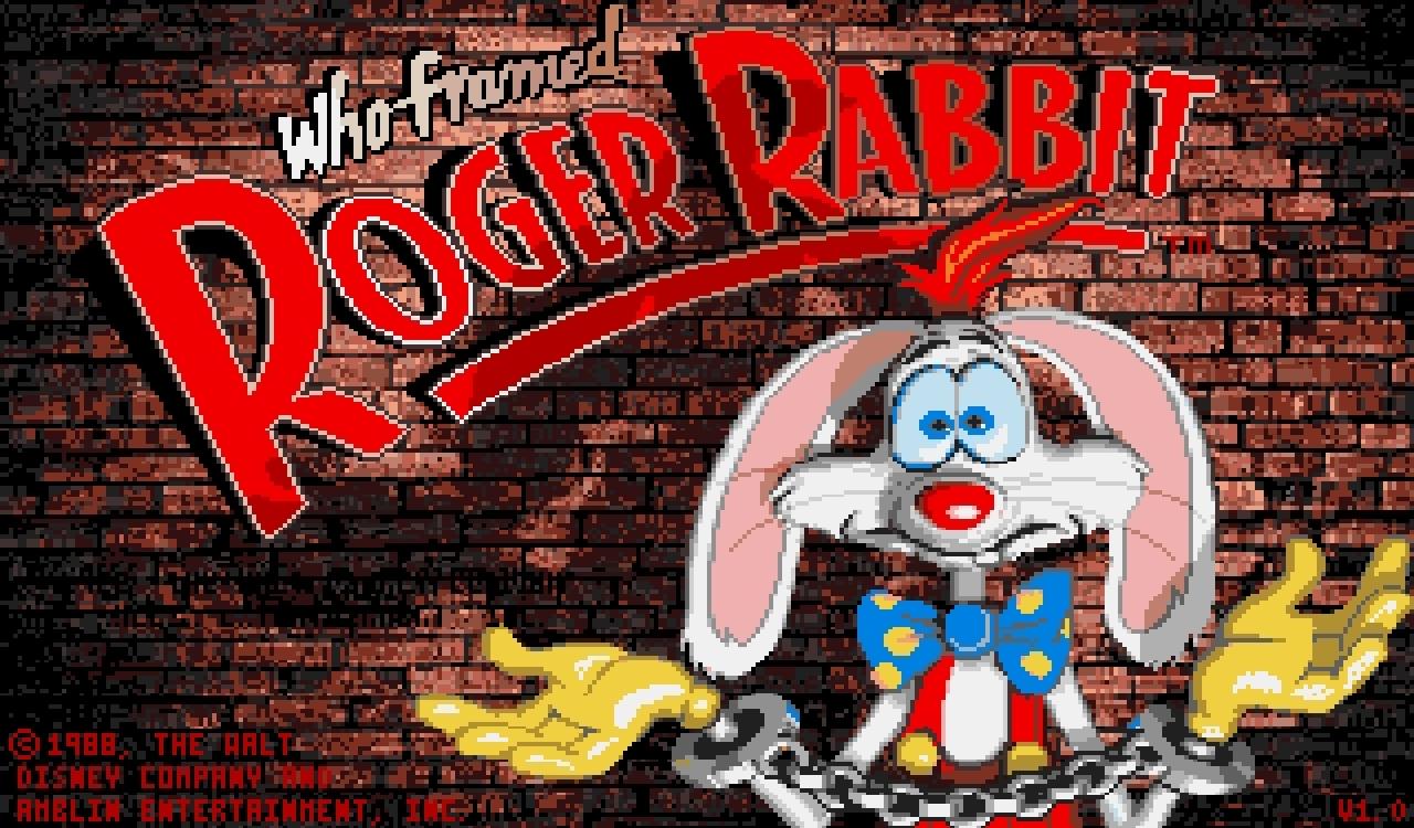 [16/02/2011] Who Framed Roger Rabbit Amiga Startbildschirm 1988