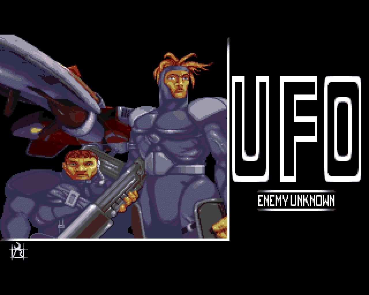 [16/02/2011] X COM UFO Defense Amiga Startbildschirm 1994