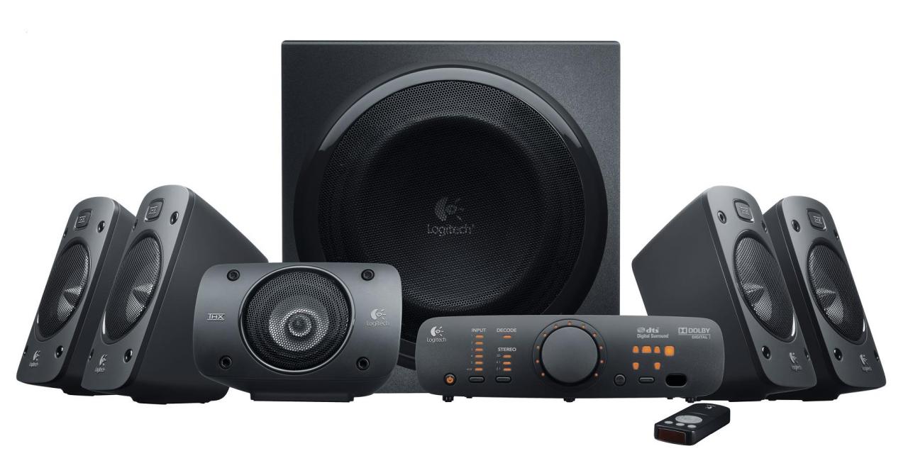 [09/03/2011] Digitales 5.1-Boxenset mit Surrounddecoder: das Logitech Z906 für etwa 260 Euro