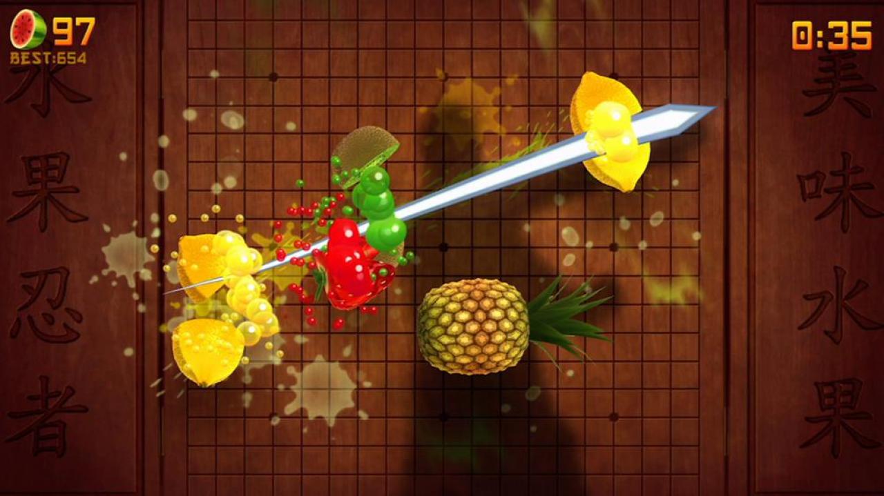[07/09/2011] Fruit Ninja Kinect