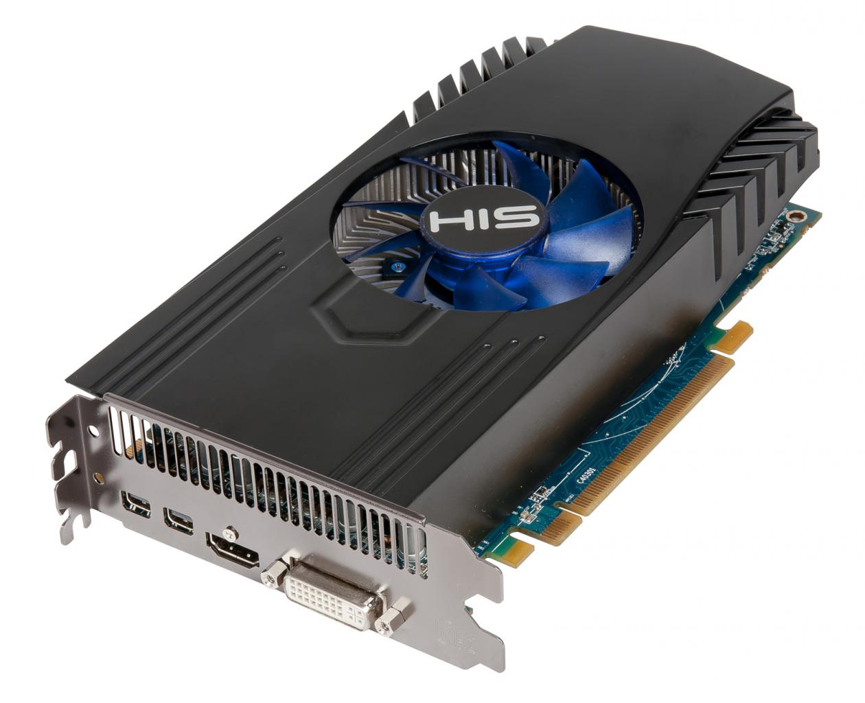 [30/03/2012] Ab 210 Euro mit 2 Gigabyte RAM und übertaktet nahe an einer Nvidia GTX 570: die AMD Radeon 7850, hier von HIS