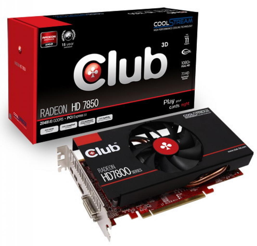 [05/03/2012] Club 3D Radeon HD 7850