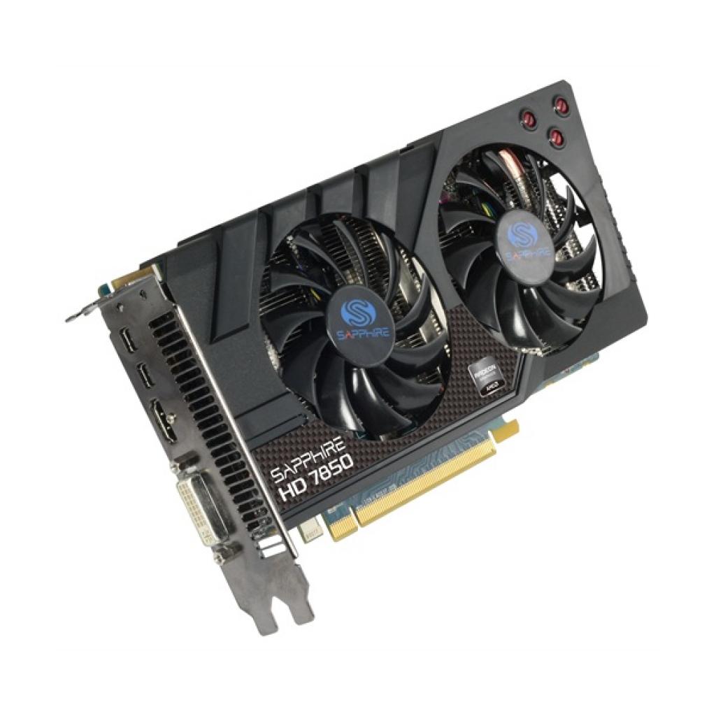 [13/04/2012] Moderat beim Strombedarf, leise und fast so stark wie eine Nvidia GTX 570: die Sapphire Radeon 7850 OC.