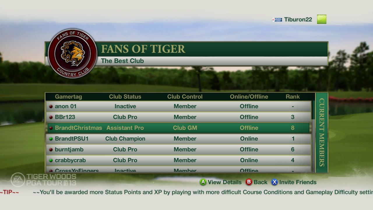 [12/04/2012] Tiger Woods PGA Tour 13