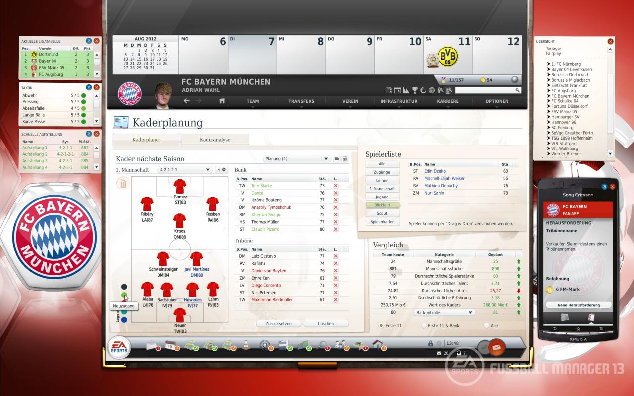 [30/05/2012] Fussball Manager 13 im Test: Neuerungen sind Fehlanzeige (7)