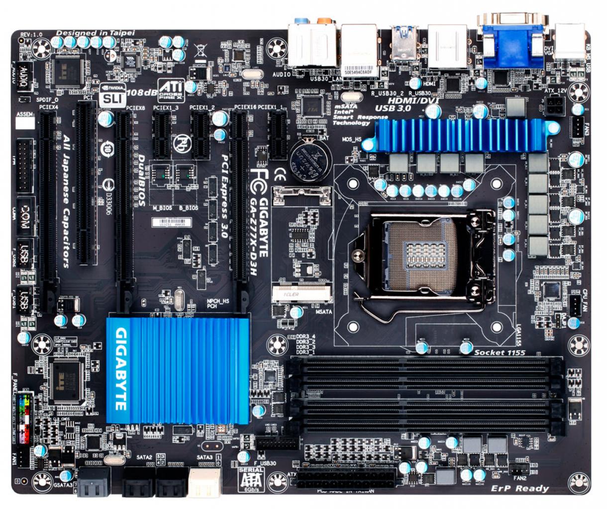 [08/06/2012] Gigabyte GA-Z77X-D3H