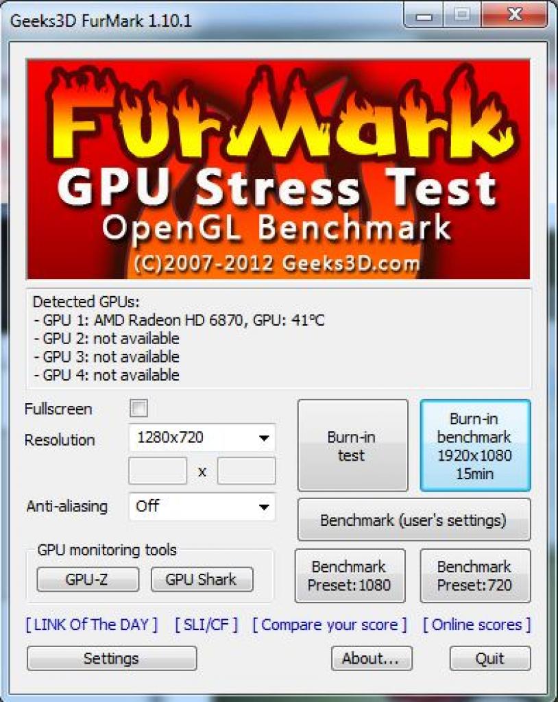 [26/07/2012] FurMark