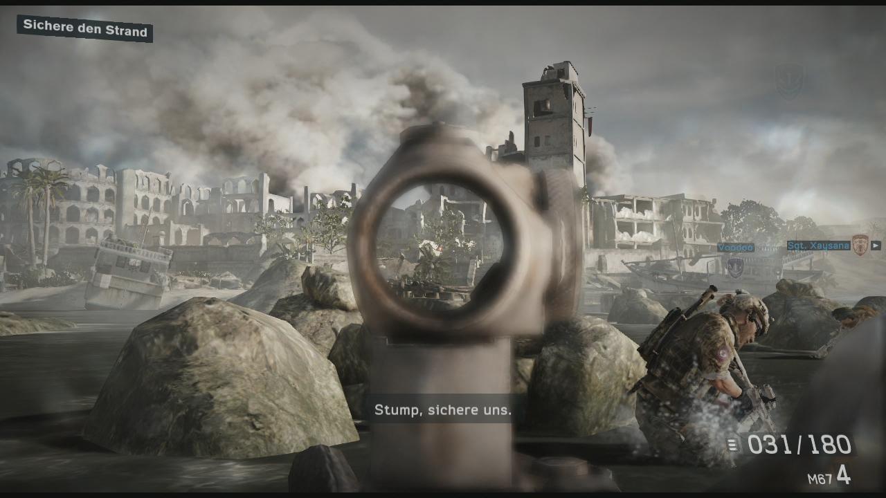 [26/10/2012] Grafisch enttäuscht Warfighter, das die Frostbite 2 Engine nutzt.