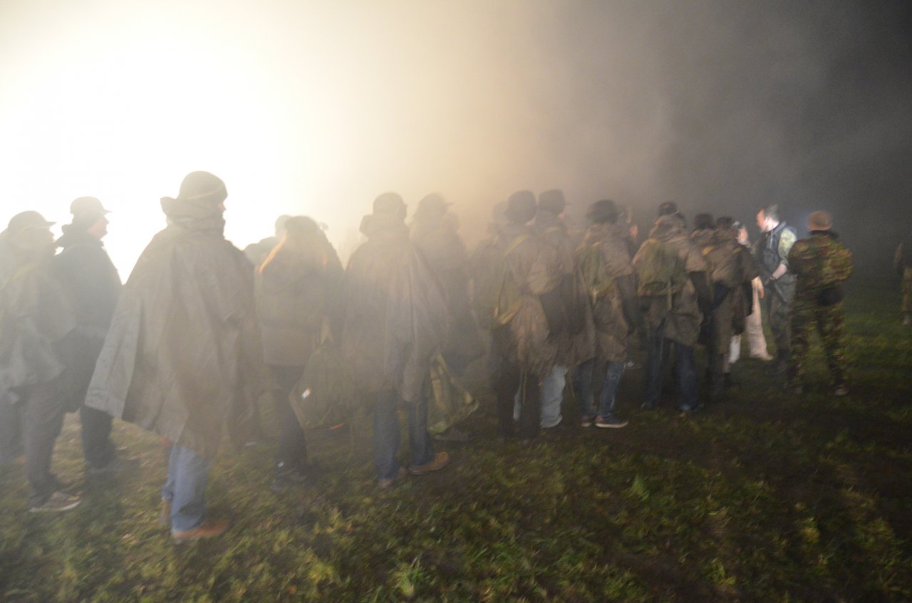 [05/11/2012] Halo 4 Launch in Liechtenstein: Die Event-Location ist dank Nacht und Nebel nur schwer einsehbar